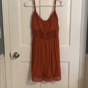 Orange sundress
